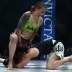 Joanne Calderwood (red glove tape) vs. Katja Kankaanpaa