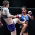 Joanne Calderwood (red glove tape) vs. Norma Rueda Center