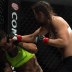 Leslie Smith (black trunks) vs. Raquel Pennington