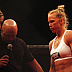 Holly Holm (blue shorts) vs. Christina Domke