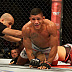 Gilbert Burns (red glove tape) vs. Christos Giagos