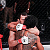 Usman Nurmagomedov (17-0) defeated Benson Henderson (30-12) via submission (rear-naked choke) at 2:37 of round one