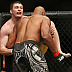 Matt Mitrione (gold trunks) vs. Marcus Jones