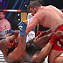 Matt Mitrione (red gloves) vs. Carl Seumanutafa