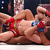 Matt Mitrione (red gloves) vs. Carl Seumanutafa