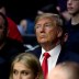 U.S. President Donald Trump attends UFC 244 at Madison Square Garden on November 02, 2019 in New York City. 