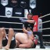 Amir Aliakbari (blue glove tape) vs. Joao Isidoro Almeida