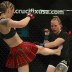 Joanne Calderwood (red glove tape) vs. Livia von Plettenberg