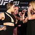 Ronda Rousey and Holly Holm