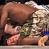 Derrick Lewis (red gloves) vs. Justin Frazier