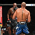 Ciryl Gane def. Derrick Lewis R3 4:11 via TKO (Punches)